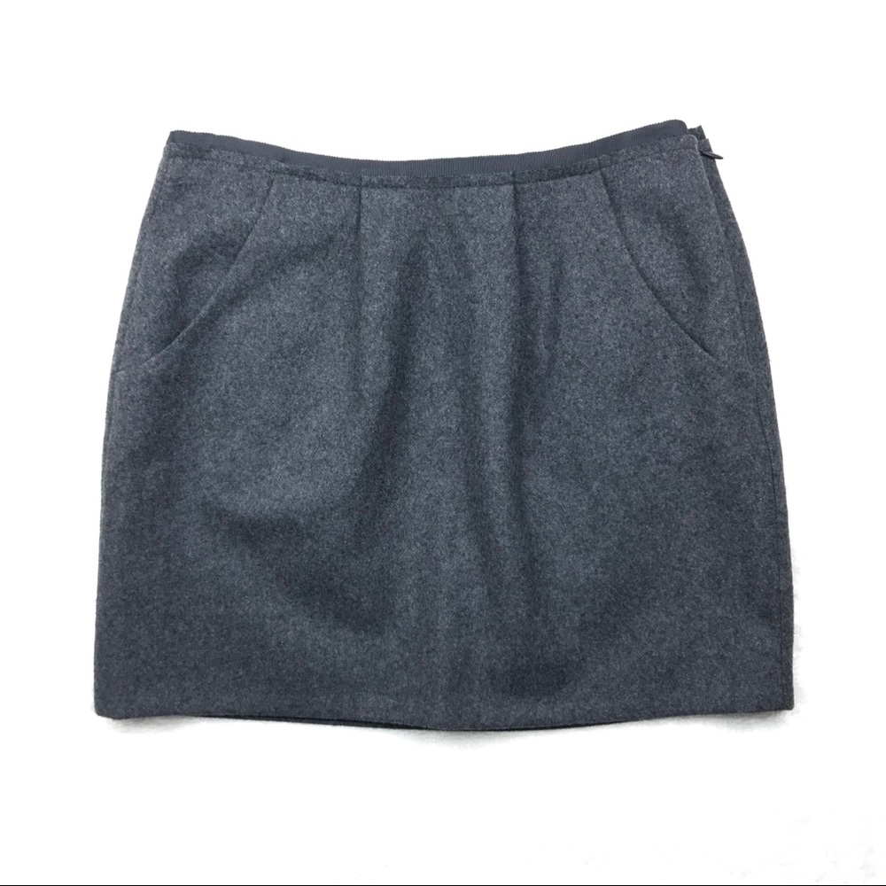 J. CREW | Felted Wool Mini Skirt